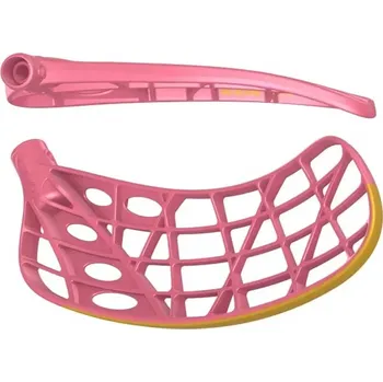 Florbalová čepel Čepel Fatpipe CTRL SLICKS Shrimp Pink/Gold Levá (levá ruka dole)