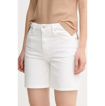 Dámské kraťasy Džínové šortky Tommy Hilfiger WW0WW45924 bílá 00X, vel. 27