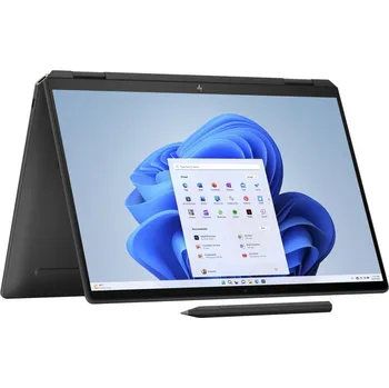 Notebook HP Spectre x360 14-eu0000nc Notebook, Ultra 5 125H, 16GB LPDDR5X, 1TB SSD, Intel Arc, 14" OLED 2.8K dotykový 120Hz, čtečka otisku, W11Pro, černý 9V6N2EA#BCM