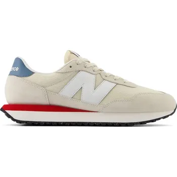 Dámská obuv Unisex sportovní obuv M MS237VJ Béžová mix - New Balance béžová-mix barev 40