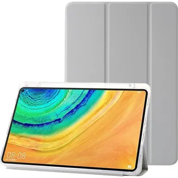 Pouzdro na tablet VSECHNONAMOBIL 106671 CRYSTAL Zaklápěcí pouzdro Huawei Matepad 10.4 šedé