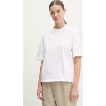 Bavlněné tričko adidas Essentials JD9995 béžová 01X, vel. M