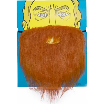 Karnevalový doplněk Umělé vousy hnědé