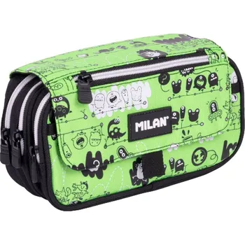 Penál Penál 4-zipový s klopou MILAN série Tandem 2