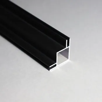 Stavební profil Hliníkový profil černý elox HP20K3če 2m