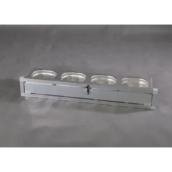 Výsuvný krmný pult s gastronádobami KPVG4