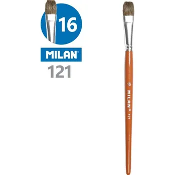 Štětec plochý MILAN č.16 - 121