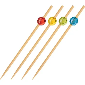 Jednorázové nádobí Fingerfood napichovadlo (bambusové FSC 100%) Perla 12cm [100 ks]