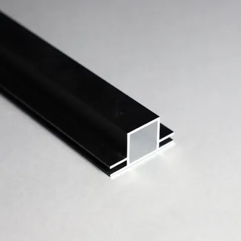 Stavební profil Hliníkový profil černý elox HP20K2če 3m