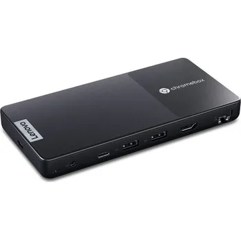 Notebook Lenovo ChromeBox Micro Počítač, Celeron N4500, 8GB LPDDR4X, 32GM eMMC, Intel UHD, Chrome OS, černý 83F9002PCK