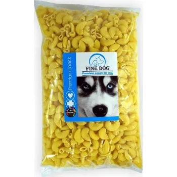 FINE DOG Těstovina krmná žlutá kolínka 800 g