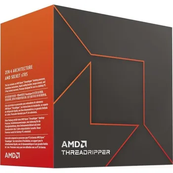 Notebook AMD Ryzen Threadripper 7980X Procesor, 64 jader, 128 vláken, max. 5,1GHz, 320MB, TR5, 350W TDP, BOX bez chladiče 100-100001350WOF