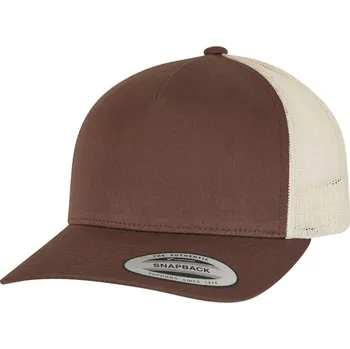 Kšiltovka 5 panelová Retro Trucker kšiltovka 6506 mustang-beige onesize