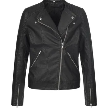 Dámská motorkářská bunda Biker Jacket Women black opal S