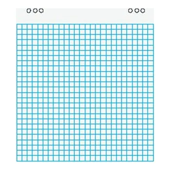 Flipchart Blok Flipchart čtverečkový 80g, 680x990mm, 20 listů