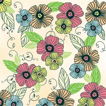 Papírový ubrousek Ubrousky TaT 33x33cm Dancing Flowers