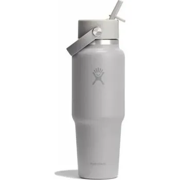 Láhev Hydro Flask Travel Bottle Wide Mouth Flex Straw 946 ml birch