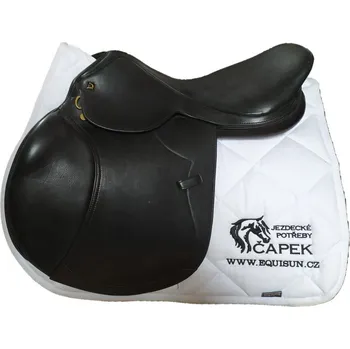 Jezdecké sedlo Skokové sedlo Tattini -BRISTON- - "17,5 - komora - široká