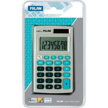 Kalkulačka Kalkulačka MILAN kapesní 8-místní 150208 modrá