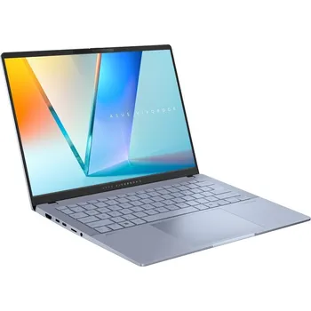 Notebook ASUS Vivobook S14 S5406SA-OLED179X Notebook, Ultra 7 258V, 32GB LPDDR5X, 1TB SSD, Intel Arc 140V, 14" WUXGA OLED, W11P, Copilot+ PC, modrý S5406SA-OLED179X