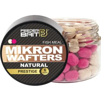 Boilies FeederBait Mikron Wafters 4x6mm 25ml - Natural