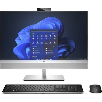 Stolní počítač HP EliteOne 870 G9 All-in-one počítač, 27" FHD IPS, i5-13500, 16GB DDR5, 512GB SSD, Intel UHD 770, W11P, stříbrný + bezdrátová klávesnice a myš 7B121EA#BCM