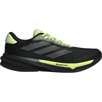 Pánská běžecká obuv Pánská běžecká obuv adidas Supernova Stride 2 Core Black/Iron Metallic/Pulse Lime UK 8