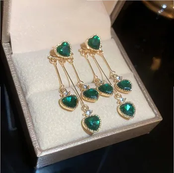 Náušnice Motýlí visací náušnice | módní šperk, luxusní náušnice - HE14323-1