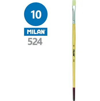 Umělecký štětec Štětec plochý MILAN č. 10 - 524
