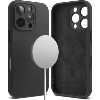 Telefonní příslušenství RINGKE 87715 RINGKE SILICONE MAGSAFE Ochranný kryt Apple iPhone 16 Pro Max BLACK