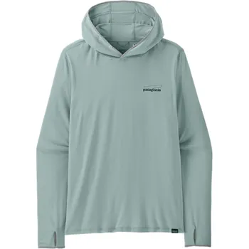 Rybářské oblečení Patagonia Pánská mikina Tropic Comfort Natural Graphic Sun Hoody - Casting Logo: Thermal Blue - vel. XL