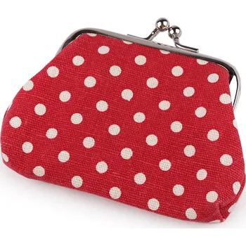 Cestovní šitíčko v textilním pouzdře, barva 2 červená