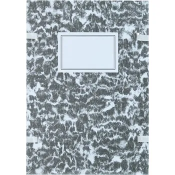 desky na sešit Spisová deska A3 se šňůrkami - černý mramor