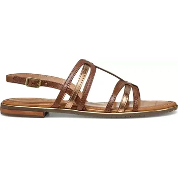 Dámské sandále Kožené sandály Geox D SOZY PLUS dámské, hnědá barva, D55DQC 01JN6 C5F6E D55DQC.01JN6.C5F6E 88X, EUR 36