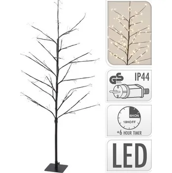 Vánoce Stromeček svítící s 240 mikro LED, teplá bílá, 120 cm