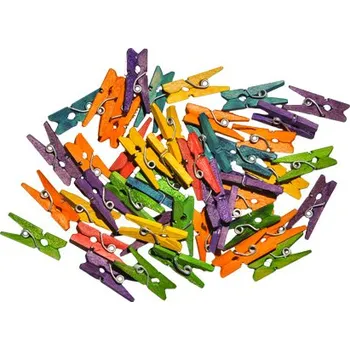Dekorační kolíčky mix barev, 40 ks