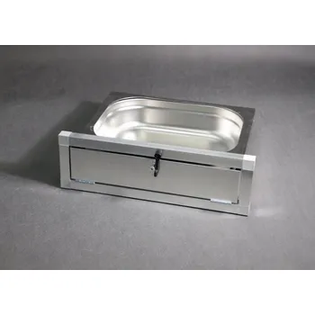 Výsuvný krmný pult s gastronádobami KPVG18 - koupací