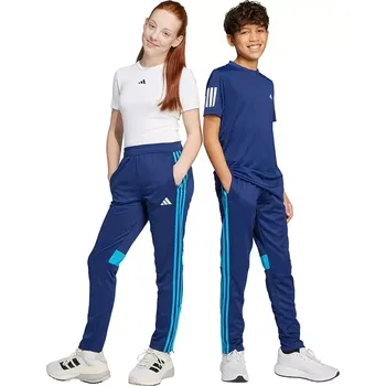 Dětské tepláky adidas Performance tmavomodrá barva, s aplikací, JW0485 59X, vel. 116