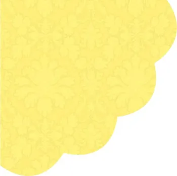 Papírový ubrousek Ubrousky PAW R 32 cm Inspiration Perforated Yellow