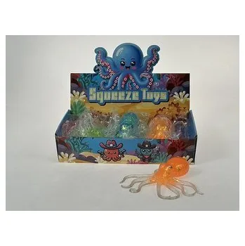 plyšák Gniotek ośmiornica (12szt)