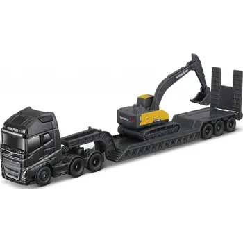 autíčko Volvo FH16 XL 750 Truck černá 1:64 - Maisto Volvo FH 16 XL 750 Truck 1:64 - kovový model auta