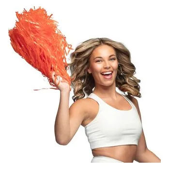 Karnevalový doplněk Boland&nbsp;Pompom oranžový