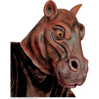 Karnevalový kostým Widmann Maska hrocha latexová