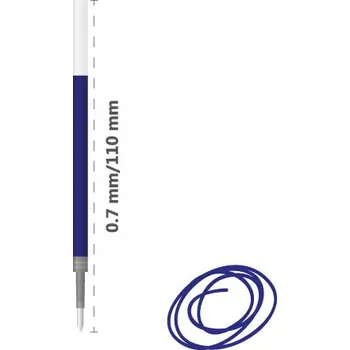 Náplň do psacích potřeb Náplň gelová G-7i (hrot 0,7 mm) - modrá
