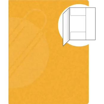 Archivační box Odkládací mapa se 3 chlopněmi PREŠPÁN 253 - žlutá