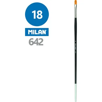 Umělecký štětec Štětec plochý MILAN č. 18 - 642
