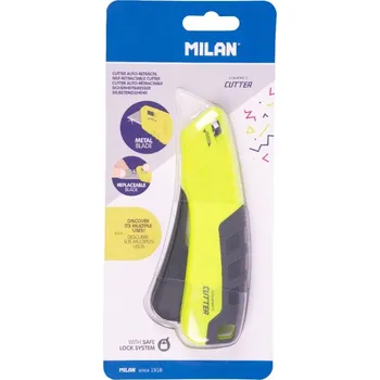 Pracovní nůž Nůž ořezávací MILAN Compact se samozasouvací čepelí