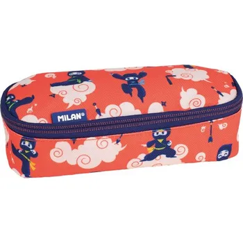 Penál Pouzdro na pera MILAN Ninjutsu special, červené