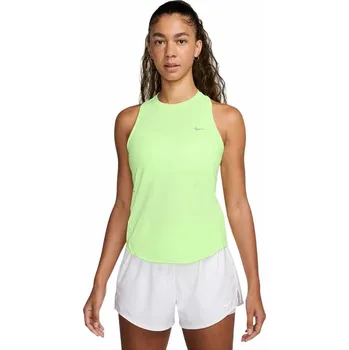 Dámské funkční tílko Nike SWIFT DRI-FIT TANK TOP W zelené HQ0620-701 - M | UK 13 | US 14