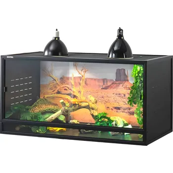 Terárium INVITAL Aluterra hliníkové terárium 100x40x40cm